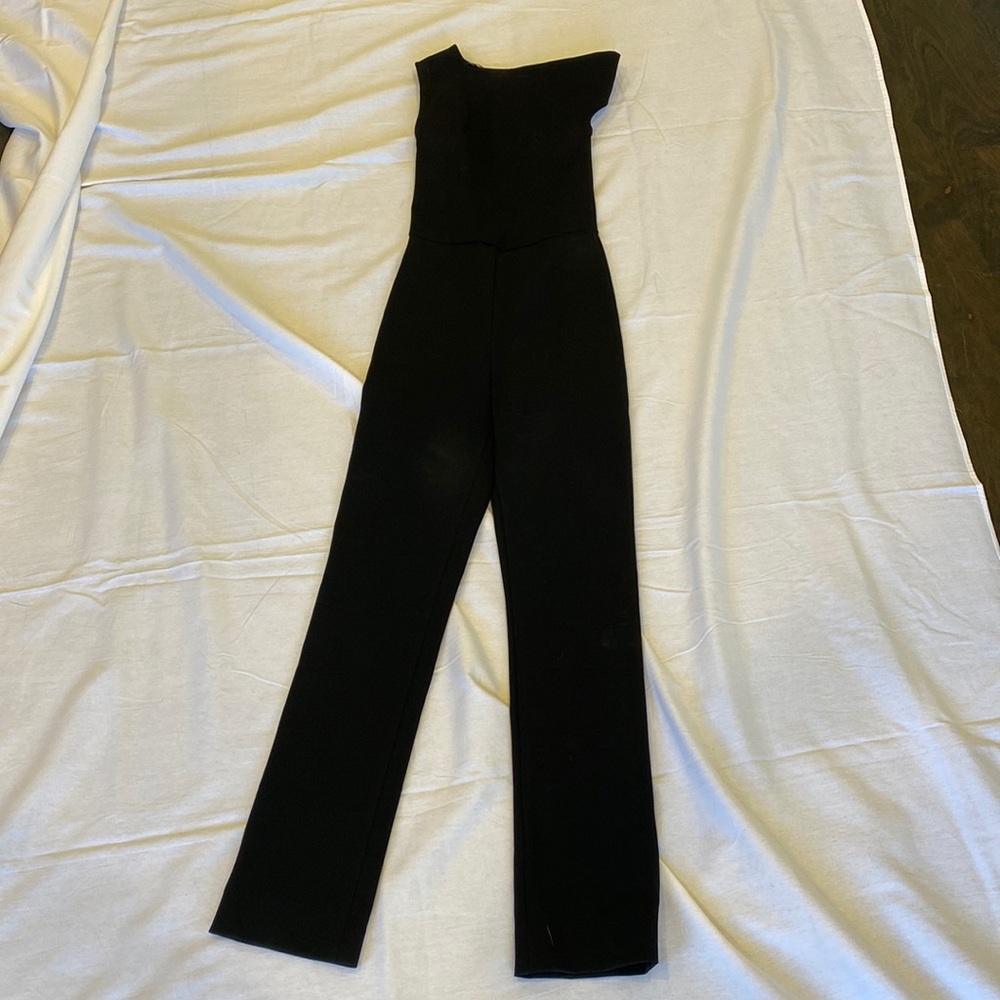 ALLEIN jumpsuit- off one shoulder - fitted (has stretch to it)